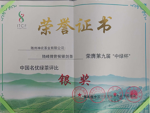 第九屆「中綠杯」銀獎(jiǎng)